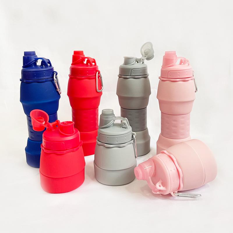Silicone izable Fit Cup Foldable Cup Outdoor Activity Active Trip Lightweight to Carry Kettle Lightweight to Carry Water Cup Compressed Latest
