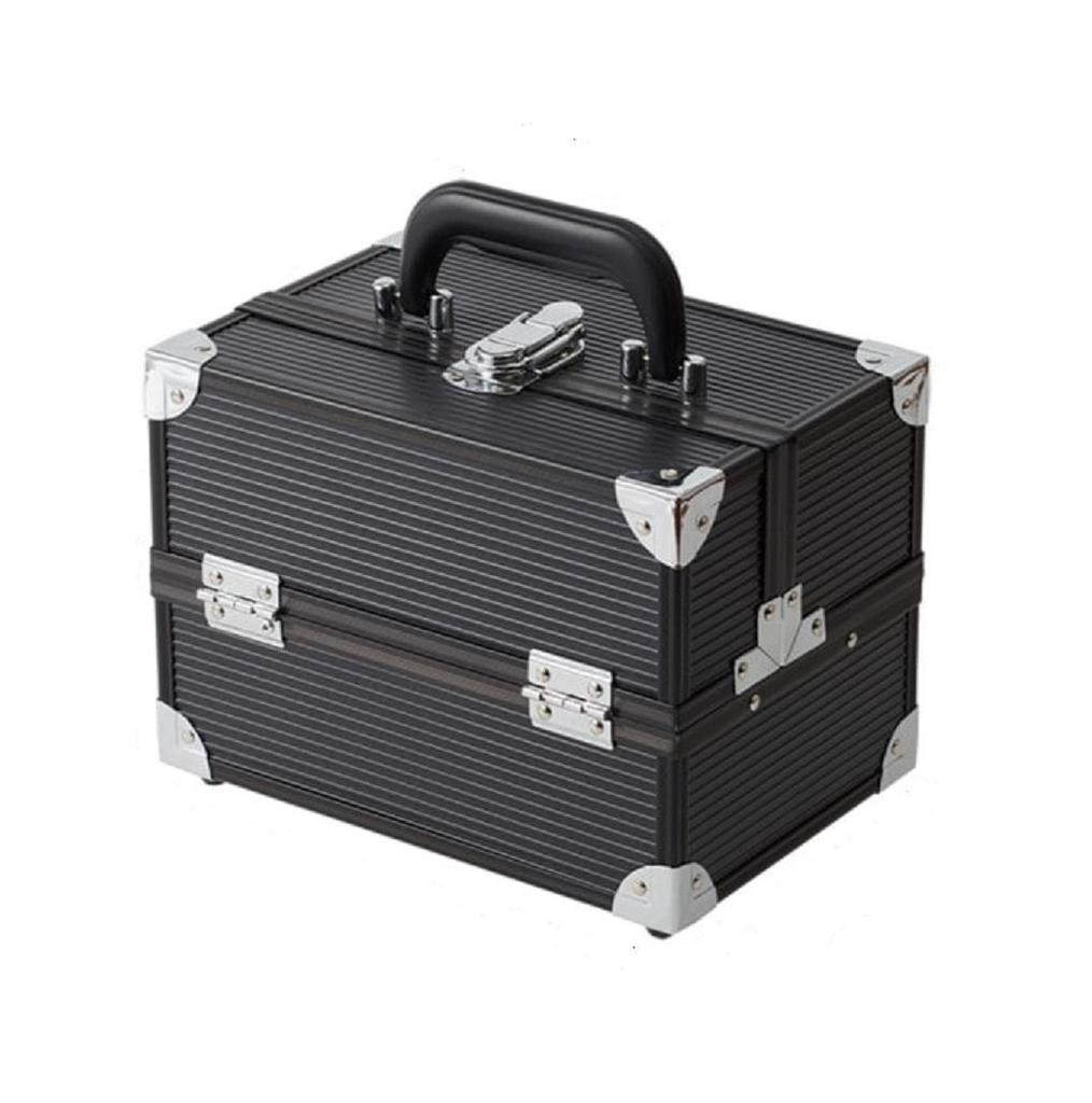 Denman Trico Industries Cosmetic Case BK-24 Black 1 Piece