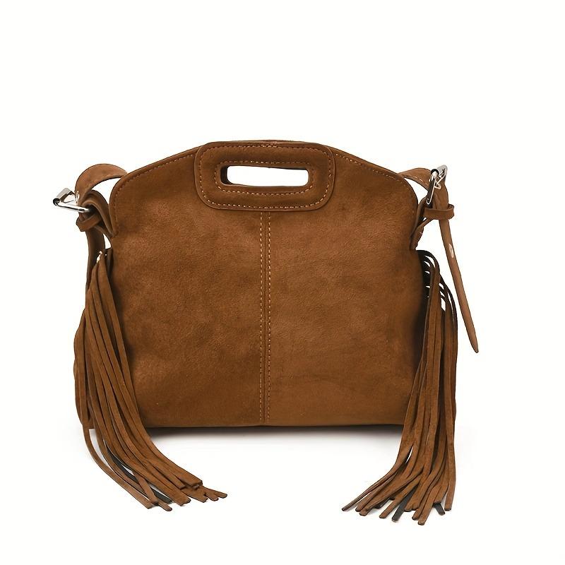 Women's Retro Shoulder Messenger Bag Fringed Bag