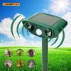 1pc Ultrasound Animal Repeller Solar Energy Cats And Dogs Repeller Rechargeable Garden FarmYard Waterproof Creature Deterrent