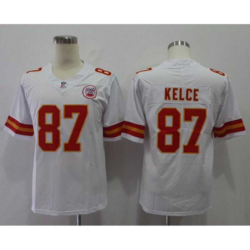 Rugby Fan T-Shirt Vintage Kansas City Chiefs Embroidered Jersey Style Short Sleeve Cotton Tee Men Women