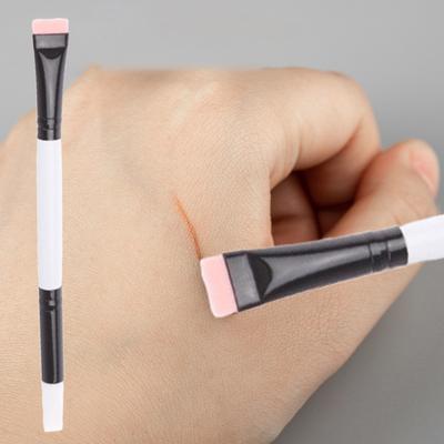 Flat Angle Brush Eyebrow Eyeliner Brush Eye Shadow Silicone Makeup Brush Lash Lift Brush Eyelashlift Perm Tool Female Beauty