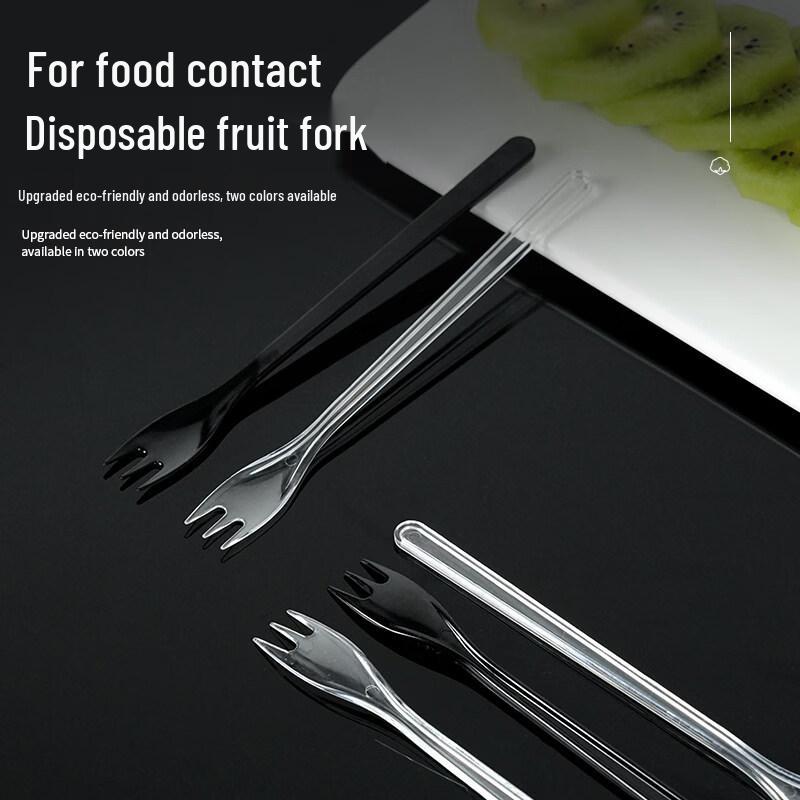 ZISIZ Thickened Disposable Fruit Forks