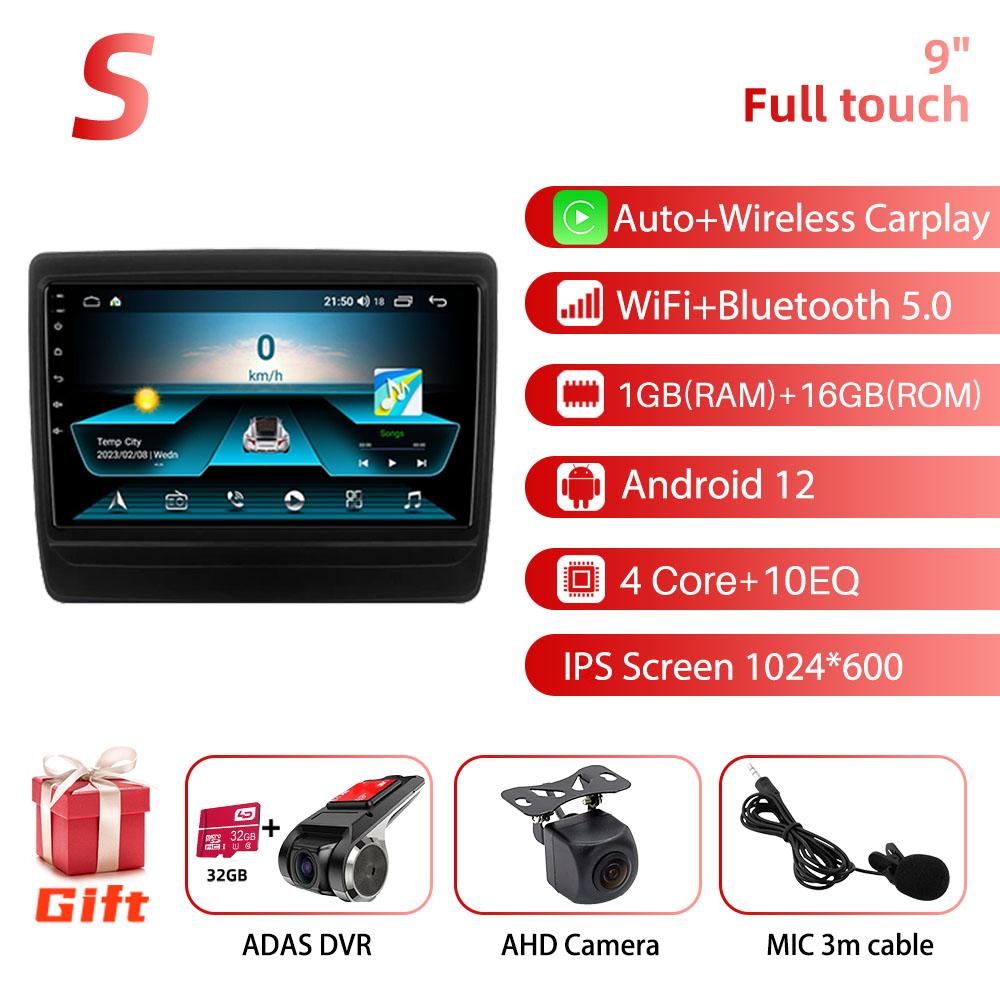 Hicar Android Car Radio Stereo for Isuzu D-MAX 2020-2025 2 Din Autoradio CarPlay GPS Navigation Car Multimedia Player Head Unit