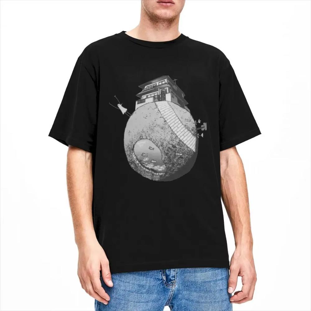 Men Women's Goodnight Punpun T-Shirt Apparel Vintage  Oyasumi PunPun Manga T Shirt Top Tee Clothes Printed