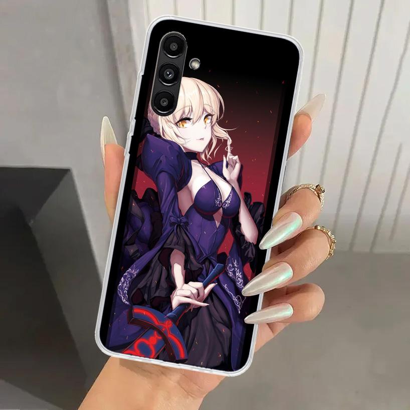 

Чехол для телефона Fate Zero Stay Night Saber для Samsung Galaxy A17 A16 A37 A26 A36 A57 A56 A15 A25 A35 A55 A14 A24 A34 A54 A13 A23 A33 Samsung A13