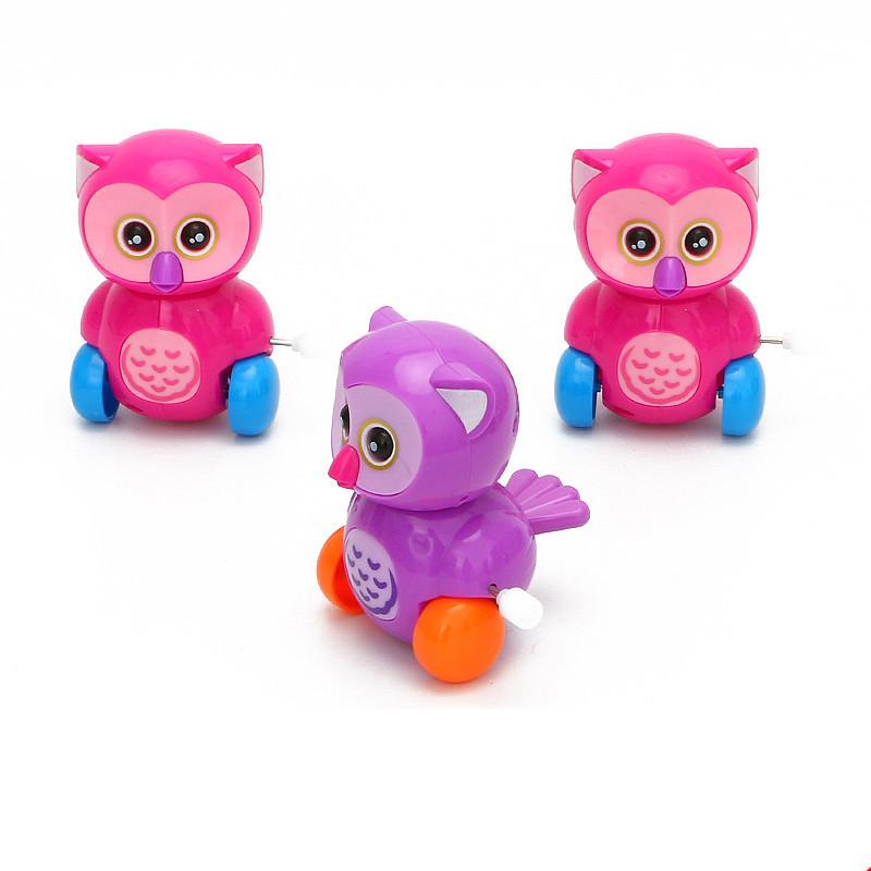 Новая заводная игрушка Детский мультяшный заводной креативный вырезанный сова маленькое животное подарок для ребенка