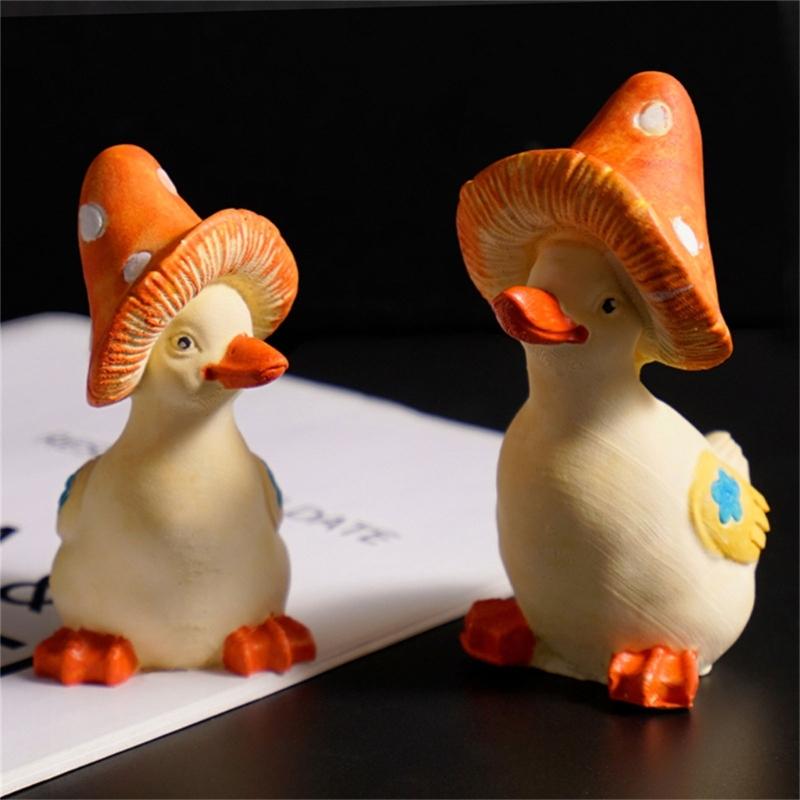 Mushroom Duck Silicone Molds Easy Demold Multipurpose Silicone Mould for Epoxy Resin Candle Soap Chocolate Baking Tool