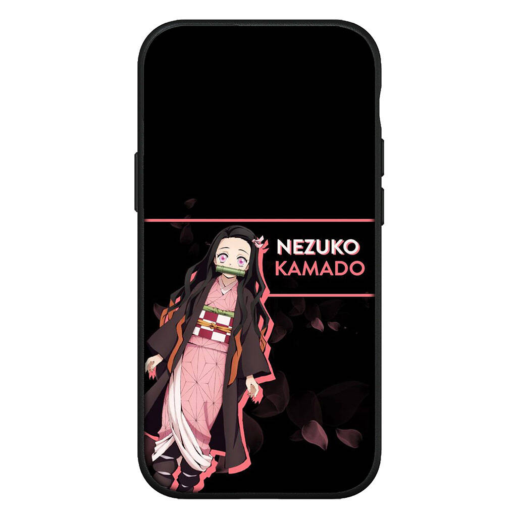 for Samsung Galaxy S25 S24 S23 S22 Ultra FE Plus A37 A57 A56 A55 A06 A16 A15 A36 A26 A35 A05 A25 A54 A34 Phone Case Daki Gyutaro Demon Slayer Nezuko