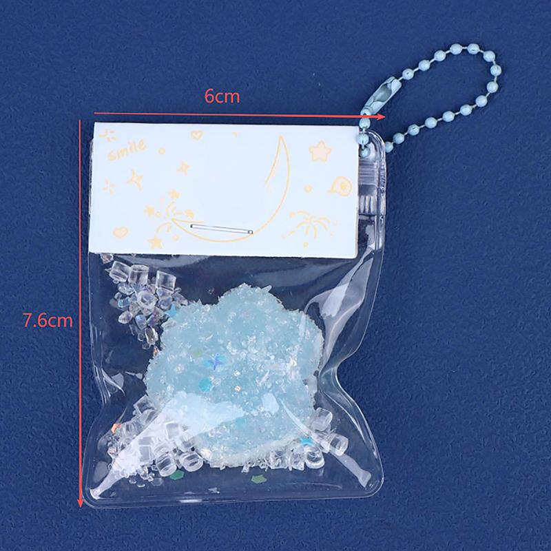 1/2Pcs Kawaii Mini Delicate Cat Claw Decompression Toys Handmade Diy Kids Pendant Keychain Squeezable Gift