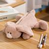 Plush Animal Pencil Case Cute Otter Birds Rabbit Pen Bag Animal Pencil Case Stationery Pouch School Season Gifts For Students