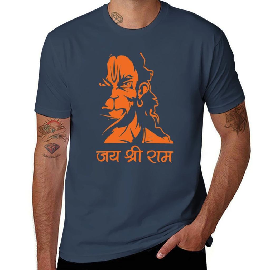 Lord HanuUnisex ji TShirt No Iron Casual Short Sleeve Top
