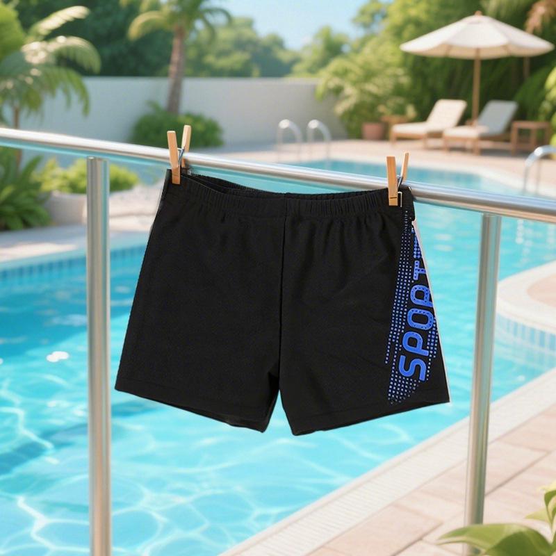 Men's Quick-Dry Anti-Embarrassment Swim Trunks - Summer 2025 Edition, Plus Size, Professional Swimming Gear.