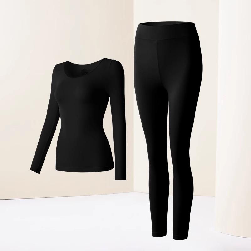 Dámské ultratenké termoprádlo s kyselinou hyaluronovou – Samozahřívací, s konstantní teplotou, technologie pro zkrášlování pokožky pro podzim/zimu