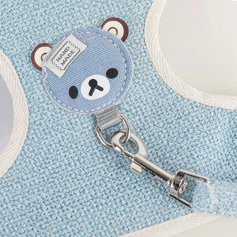Puppy Harness for Small Dogs Adjustable Harness and Leash Dog Leash Dog Cat Collar Dog Cat Accessories
