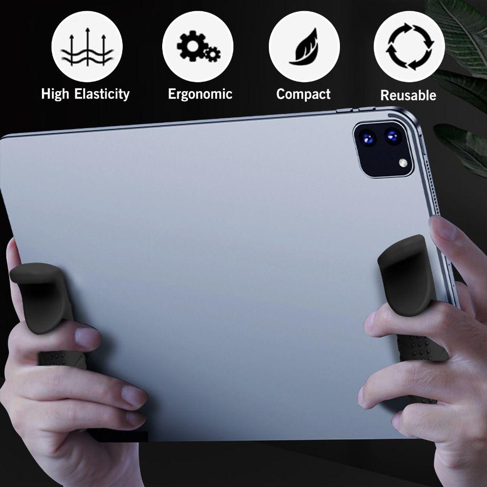 Silikonowy Uchwyt do Gier na Tablet Antypoślizgowa Przyssawka Kontroler do Gier na Tablet dla PUBG/Knives Out/Rules of Survival