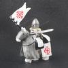 Medieval Knight Serie Figures Building Blocks Warrior Soldiers Guards Lion Heart Hospital Teutonic Knight Battle Pastor Kid Gift