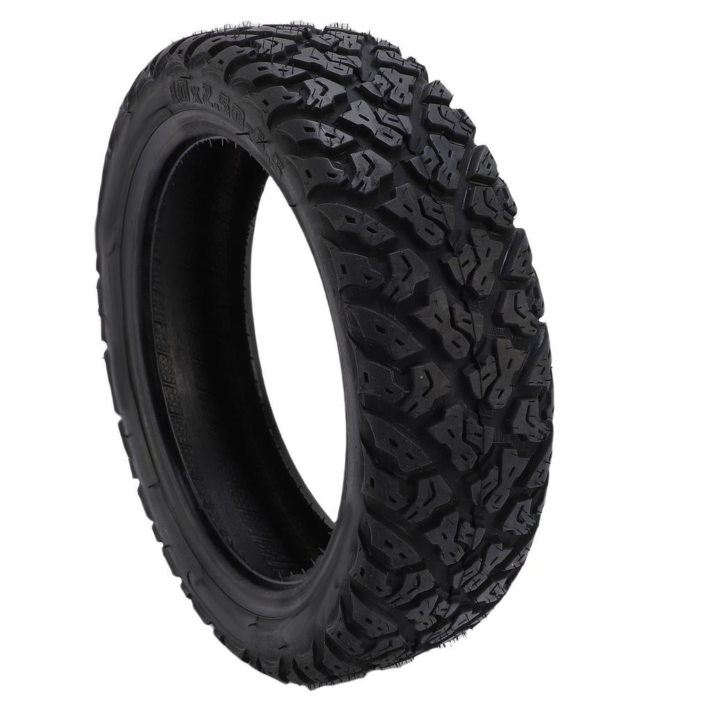Scooter Tubeless Tire 10x2.50 6.5 Wear Resisting Rubber 10 Inch Electric Scooter Vacuum Off Road Tire Replacement