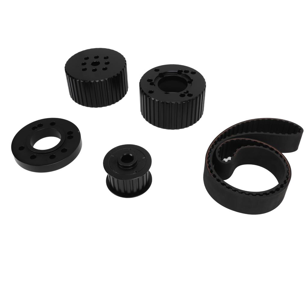 Belt Pulley Kit with 1.5in Width Cogged Belt PC2258 Replacement For 383 400 413 440 Engine