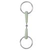 130mm Horse Mouth Snaffle with Chain Stainless Steel Horse Bit for Equestrian Training Equipment