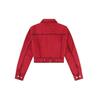 Levis X Feng Chen Wang Lässige Jeansjacke Damenjacken Rot A1054-0000