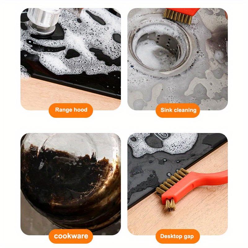 3-piece Stainless Steel Brush Set, Brass Cleaning Brush, Polishing and Rust Removal Brush, Metal Filament and Burr Removal Tools for Home Use