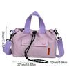 Cloth Nylon Crossbody Bag Contrast Color Drawstring Bucket Bag Fashion Shoulder Pouch  Students
