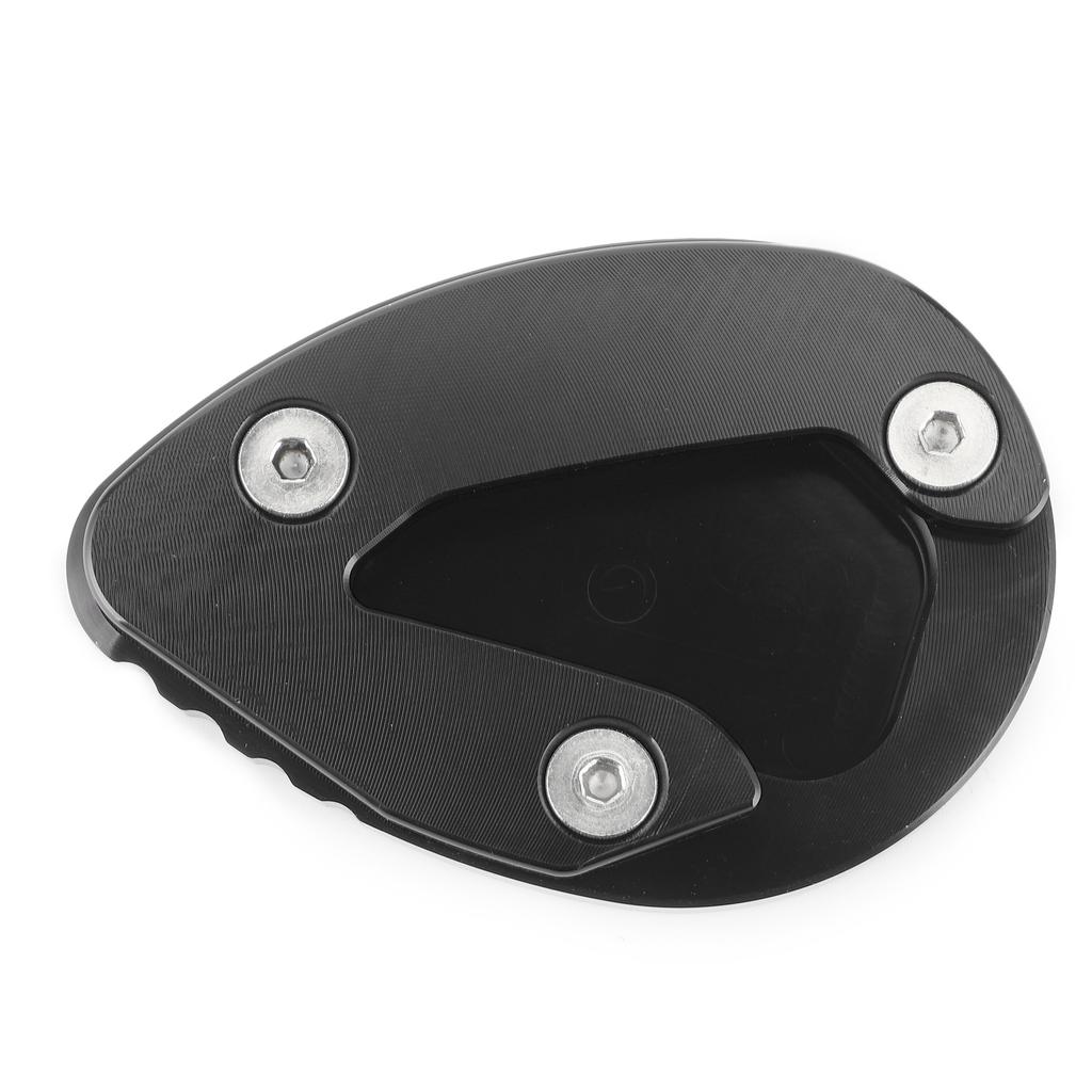 Motorrad Seitenständer Verlängerung Vergrößerungspad Passend für DUCATI 1199 1299 PanigaleSchwarz