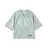 Abbigliamento sportivo Comodo Moda Casual Versatile Maglia da basket Donna top Grigio fumo chiaro Giallo-verde pallido HJ0281077