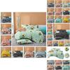 Elegant Floral Bedding Set With Beautiful Print Duvet Cover And Pillowcases For Single And Queen Beds
