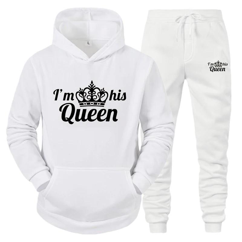 Liebhaber Paar Brief Drucken Hoodie Anzüge 2 Stück Hoodie und Hosen Männer Frauen Hoodie Set Tops Klassische Mode Sportwear Outfit