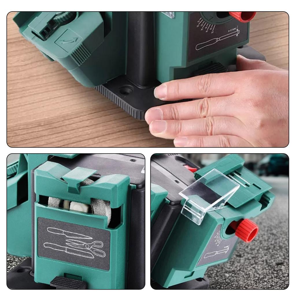 Multifunctional Electric Drill Bit Sharpener Bench Mounting Tool for Sharpening Twist Bits New Grinding Machine