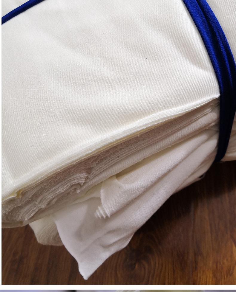 All-Cotton Lint-Free Cleaning Cloth: Absorbent White Scraps for Screens, Plates, Molds