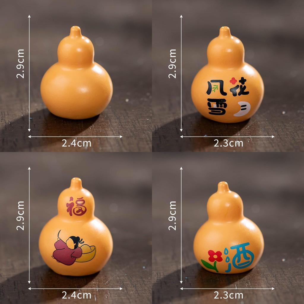 Landscape Micro Resin Wine Gourd Cultural Ornament For Desktop Decoration