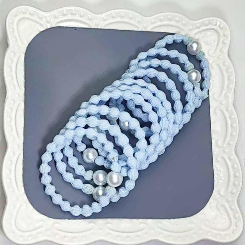 Candy Color High Elasticity Sports Hair Tie - No Damage Classic Ponytail Styling Accessory