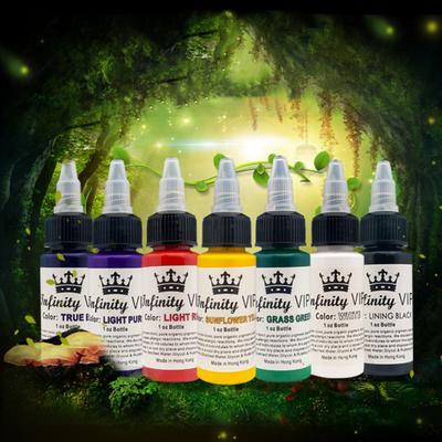 Tattoo Eyebrow Ink Durable DIY Colorful Water Based Tattoo Pigment for Makeup