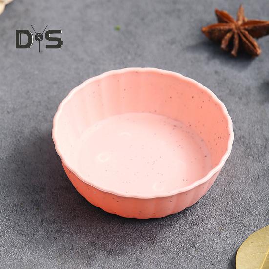 10Pcs Convenient Sauce Dish Stackable Practical Seasoning Plate Snack Serving Plate