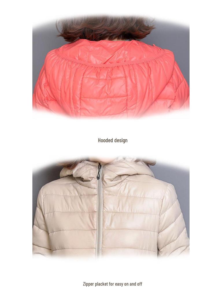 2023 New Women's Hooded Lightweight Down Cotton Coat - Korean-Style Loose Short Coat