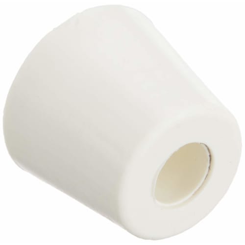 Nomuratec Maruki Metals MK Rubber Safe Door Stop, White, 20mm, M60020S
