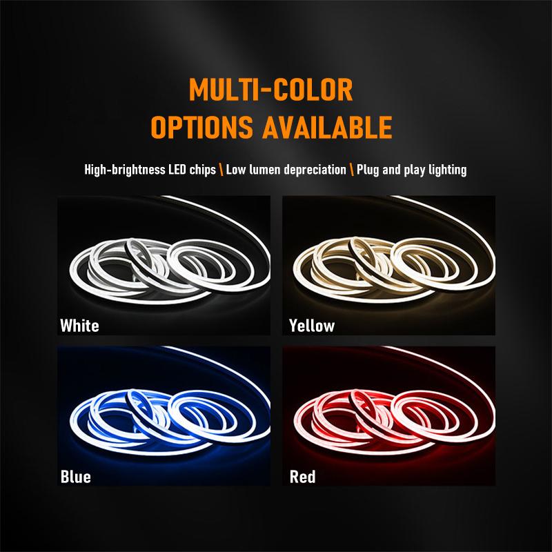 Multi-Color Car Trunk Light - Waterproof LED Atmosphere Lamp - Plug & Play via Cigarette Lighter - Interior Styling Upgrade