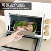 304 Stainless Steel Food Storage Container Airtight Microwave Safe Bento Box with Lock
