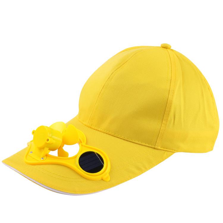 Fan Cooling Baseball Hat Outdoor Novelty Hiking Camping Solar Sun Cap for Men Women  Adjustable