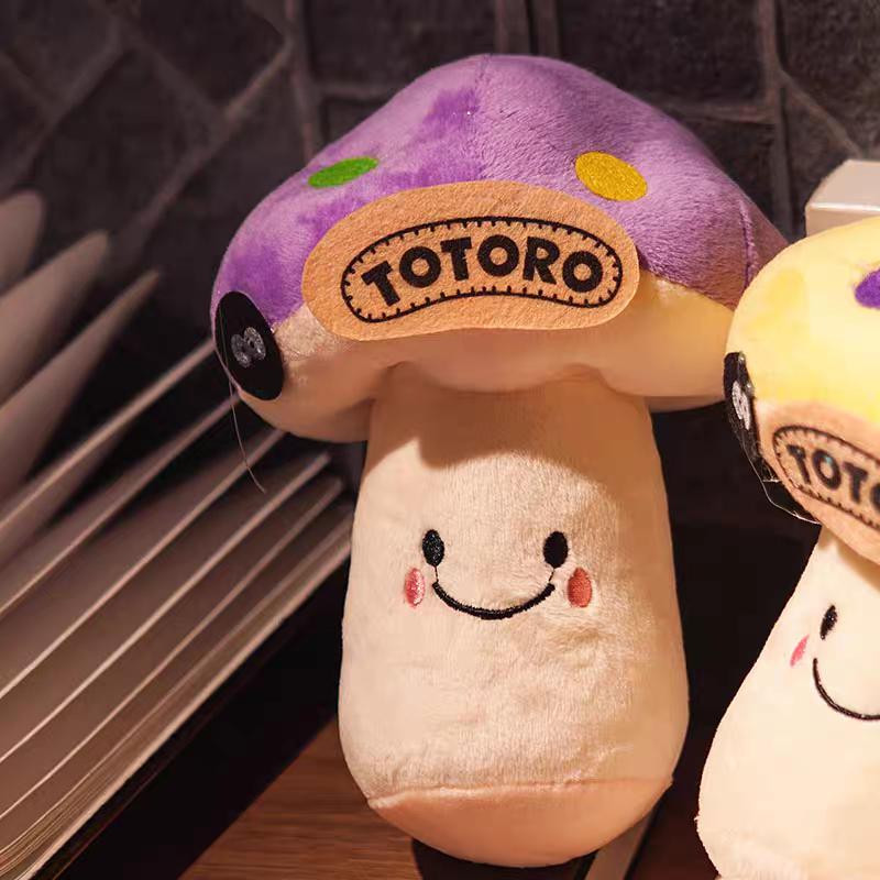 

Творческие плюшевые игрушки в виде грибов, милые мягкие игрушки, куклы, мягкие игрушки, длинные подушки для сна, украшения для комнаты, подарки на день рождения 20cm фиолетовый