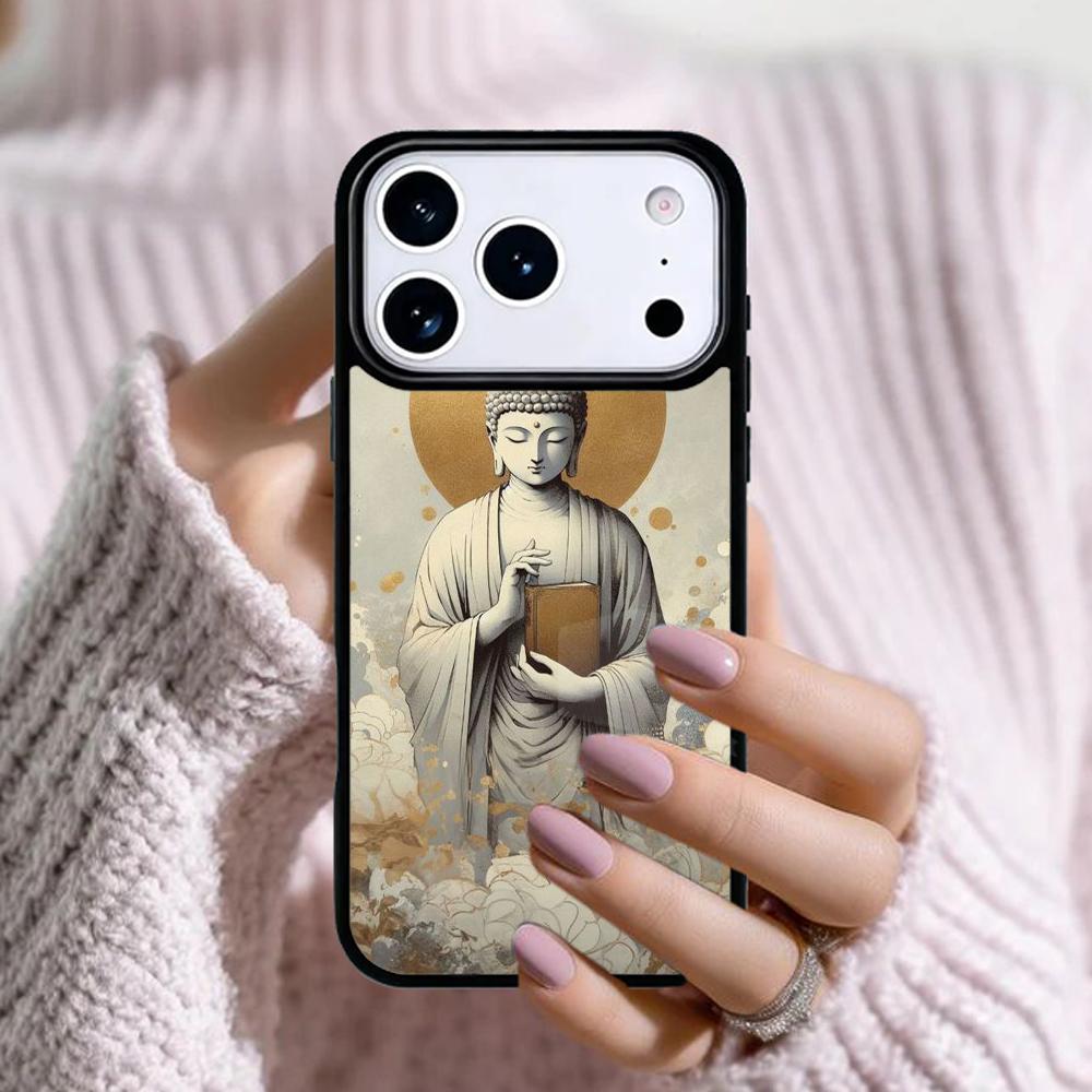 Buddhism Sakyamuni Buddha ZEN Phone Case For Apple iPhone 17 Air 16E 15 14 Plus 13 12 11 Pro Max Mini Funda Cover iPhone 16