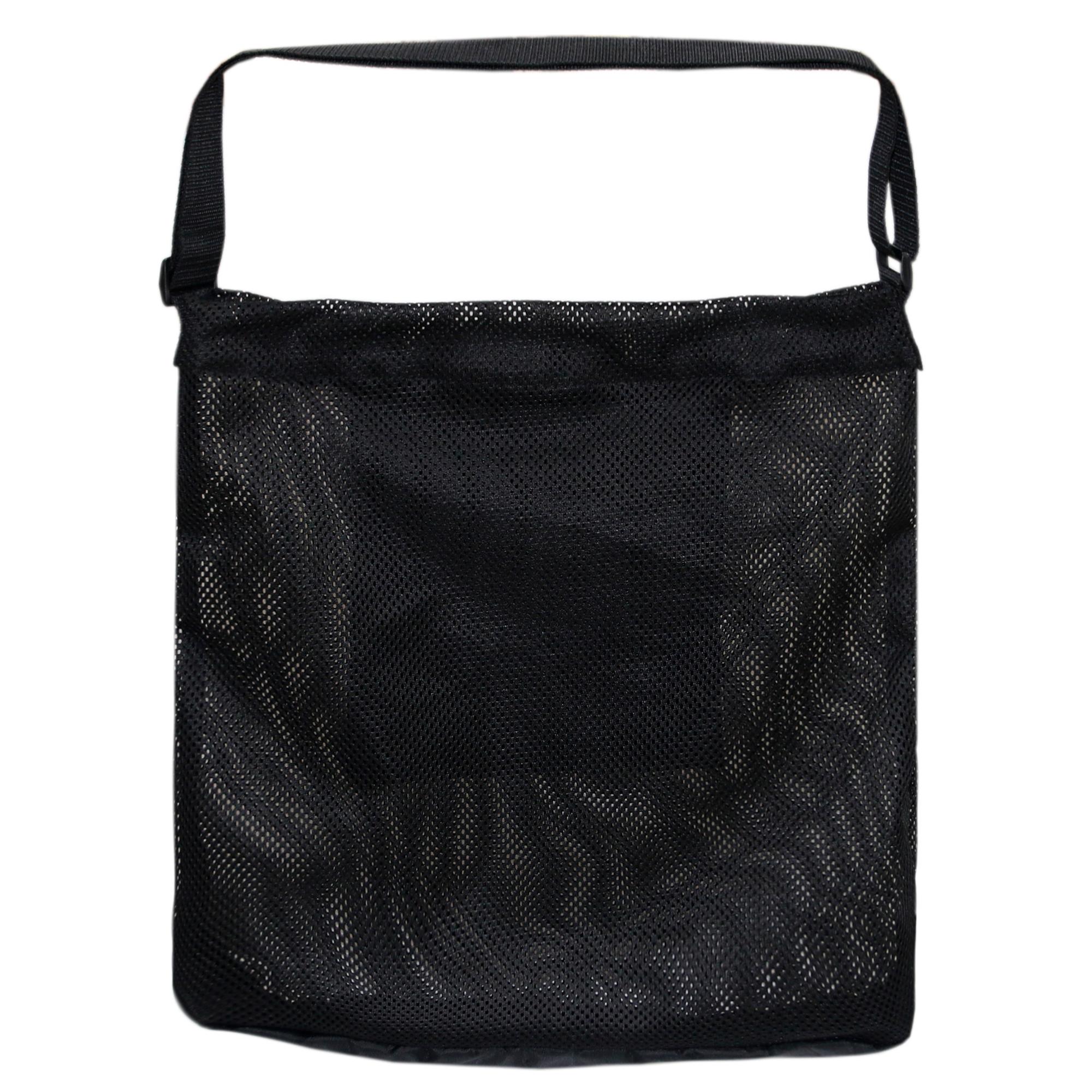 

844801 Outdoor Gardening Oxford Cloth Breathable Mesh Mushroom Picking Storage Bag,45x42cm Black