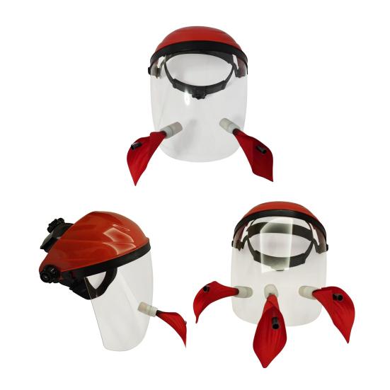 Hummingbird Feeder Helmet Hands-Free Outdoor Birds Feeder Hat with 1/2/3 Ports Wearable Wildbird Feeder Face Cushion for Garden Patio
