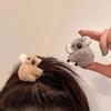 2Pcs Plush Koala Hair Clips, Cute Stuffed Animal Hair Clips, Small Koala Bear Hair Claw Bangs Clip Irregular Hair Clamps Hairpin Hair Accessories