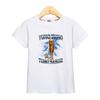 Children Summer Shirt Italian Brainrot Cartoon T-shirt for Boys AI Printed Top Short Sleeved Tees