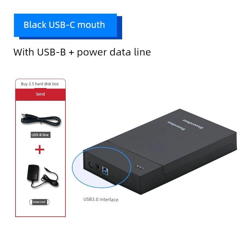 

3.5-Inch Movable Hard Disk Box USB3.0 Hard Disk Base 2.5 Laptop Desktop Serial Port Neutral External Shell MR35T 2.5/3.5 inch Neutral USB]