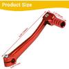 Aluminium Red 11mm Hole Gear Shifter Lever Pedal for 125cc 140cc 150cc 160cc Pit